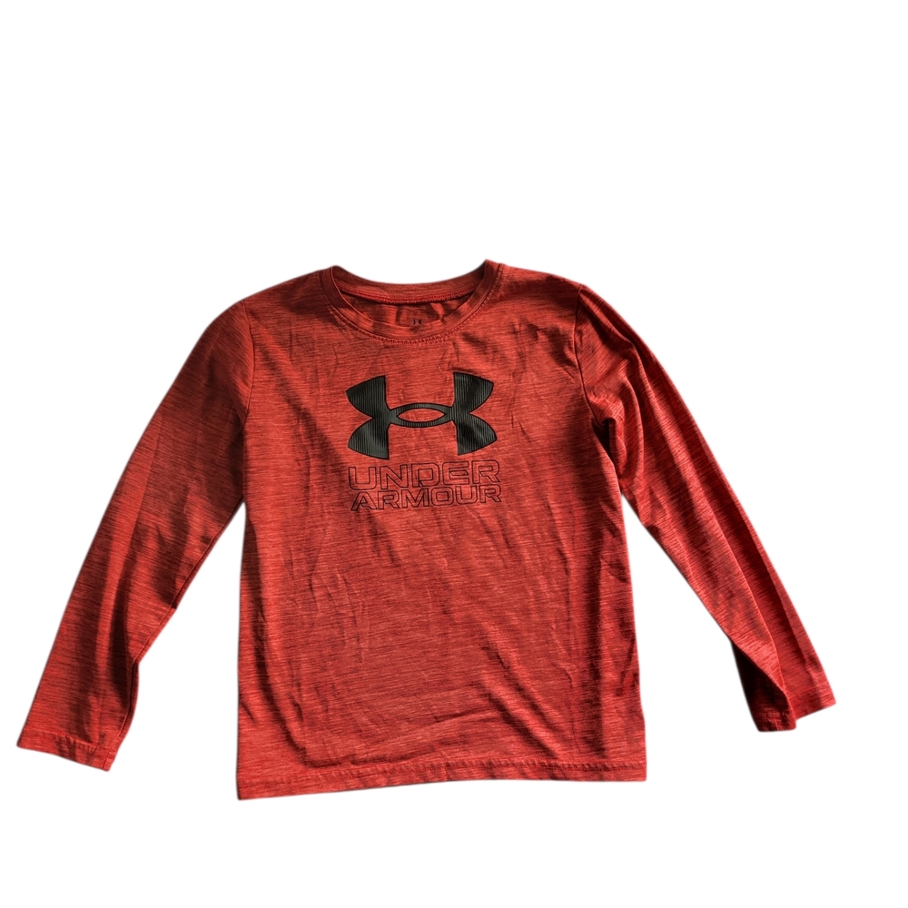 ๐ฅ 2 Under Armour Boys Size 7 Graphic Performance Tees - Picture 2 of 5